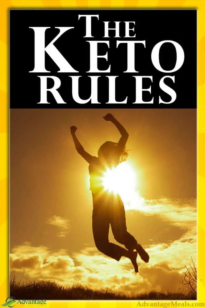 Image of the rules of keto